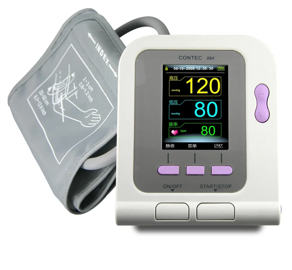 

CONTEC08A Household Fully Automatic Electronic Blood Pressure Monitor For Adult Pediatric and Neonatal