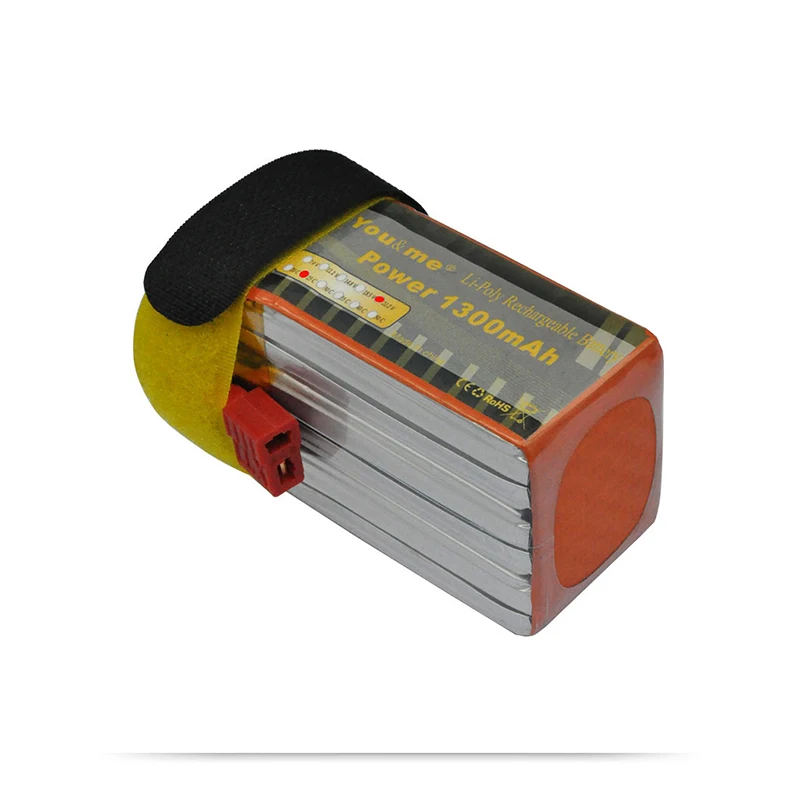 

You&me TSH GAUIX3 Align Trex 450L Lipo 6S Battery Batteria 1300mAh 22.2V 25C Burst 50C Drone AKKU Helicopters Car Boat Airplane