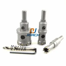 Твердосплавный Наконечник HSS сверла Набор отверстий из нержавеющей стали Металл высокая дальность сверхтвердого сплава Набор отверстий 12-26 мм