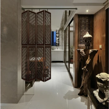 

Fashion chinese style screen partition walls hanging cutout antique console wool off screen biombo