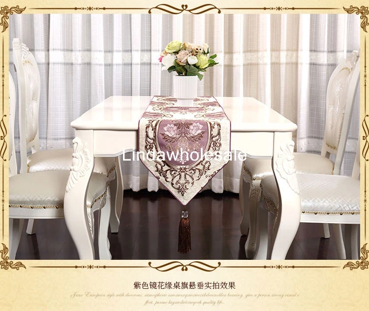 High-end luxury American coffee table flag,TV cabinet tablecloths,European Table Runner High-end luxury American coffee table flag,TV cabinet tablecloths,European Table Runner