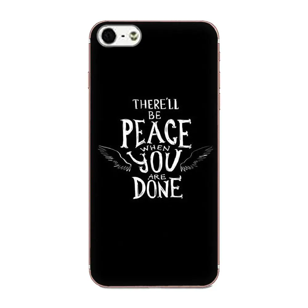 Castiel Cas Supernatural для Samsung Galaxy Note 5 8 9 S3 S4 S5 S6 S7 S8 S9 S10 mini Edge Plus Lite мягкий чехол