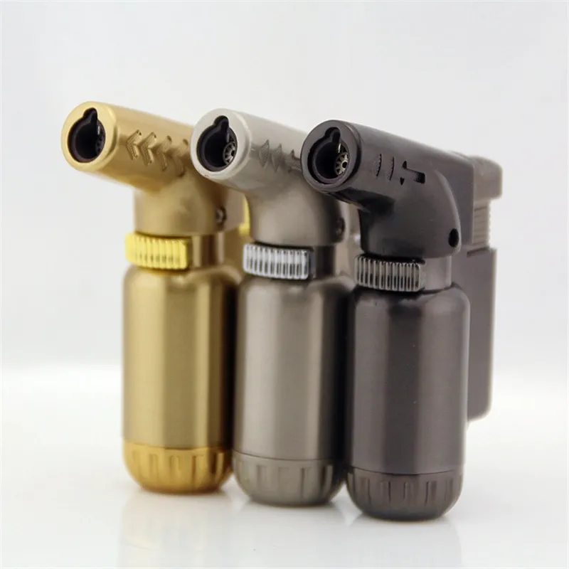 Free Shipping Compact Butane Jet Lighter Torch Turbo Lighter Fire