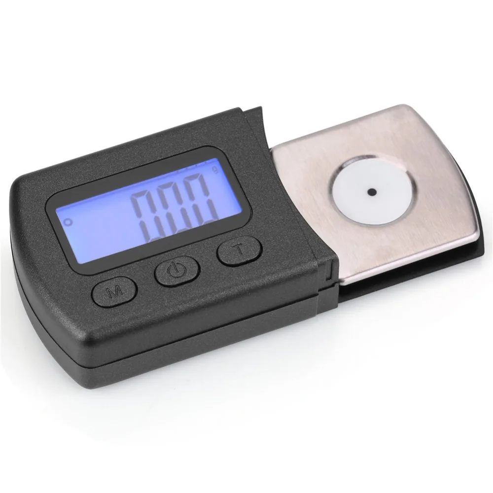 

LCD Digital Cartridge Stylus Tracking Force Gauge Scale 0.01g with 5g Calibration Weight High Sensitivity