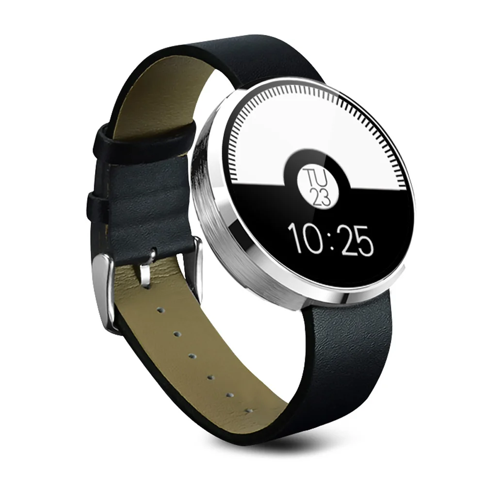 LETINE DM360 Смарт часы водонепроницаемые Bluetooth Смарт часы монитор сердечного ритма умные часы спортивные часы для IOS Andriod телефон - Цвет: Серебристый