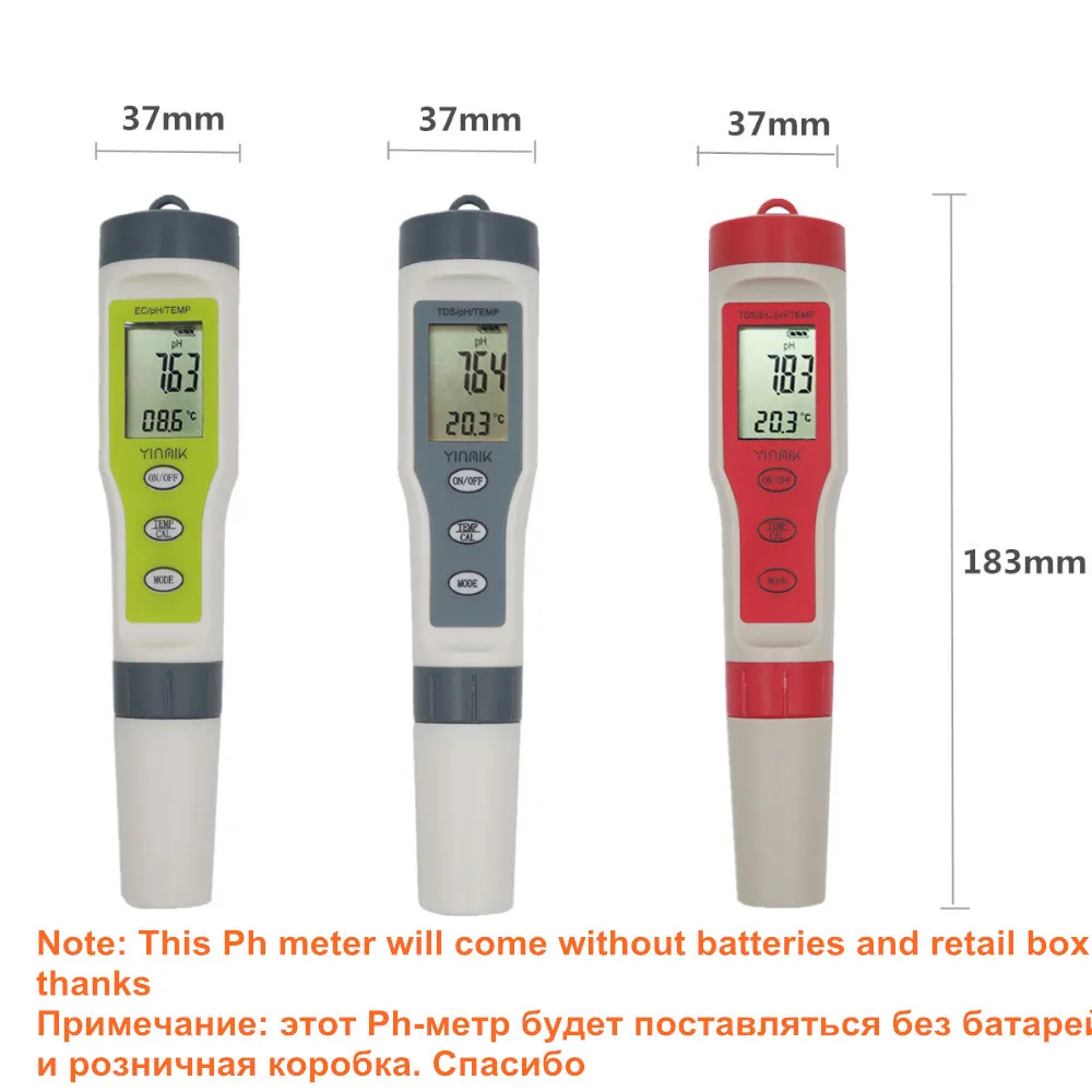 Generic Professional Tds Ph Meter Ph Tds Ec Temperature Meter Jumia Nigeria