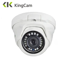 KingCam 2,8 мм объектив широкоугольная металлическая POE IP камера 1080P 960P 720P безопасность наружная ONVIF сеть видеонаблюдения Купольная ipcam