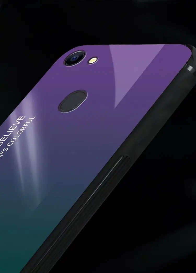 Высококачественный защитный чехол для OPPO F7 Роскошный Жесткий модная пленка из