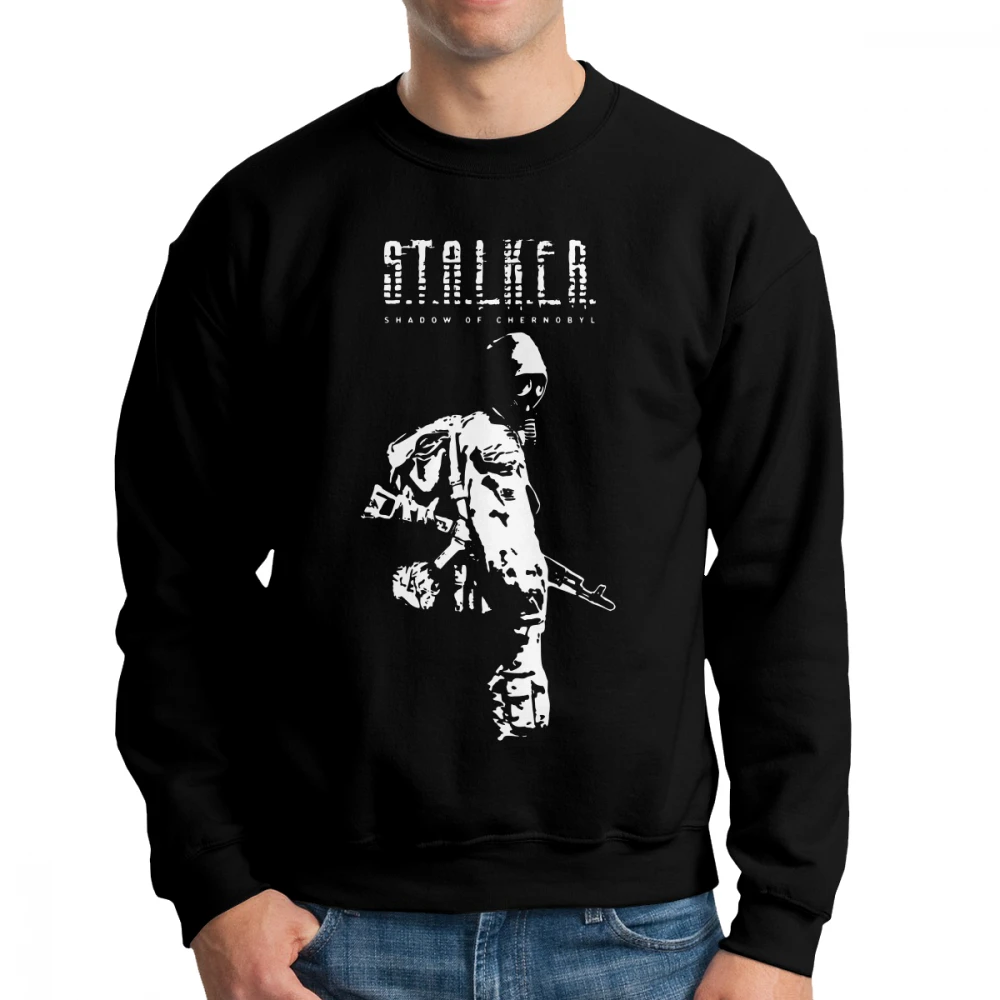 Stalker SOC White Shadow Of Chernobyl Men's Hoodie Funny 100 Cotton