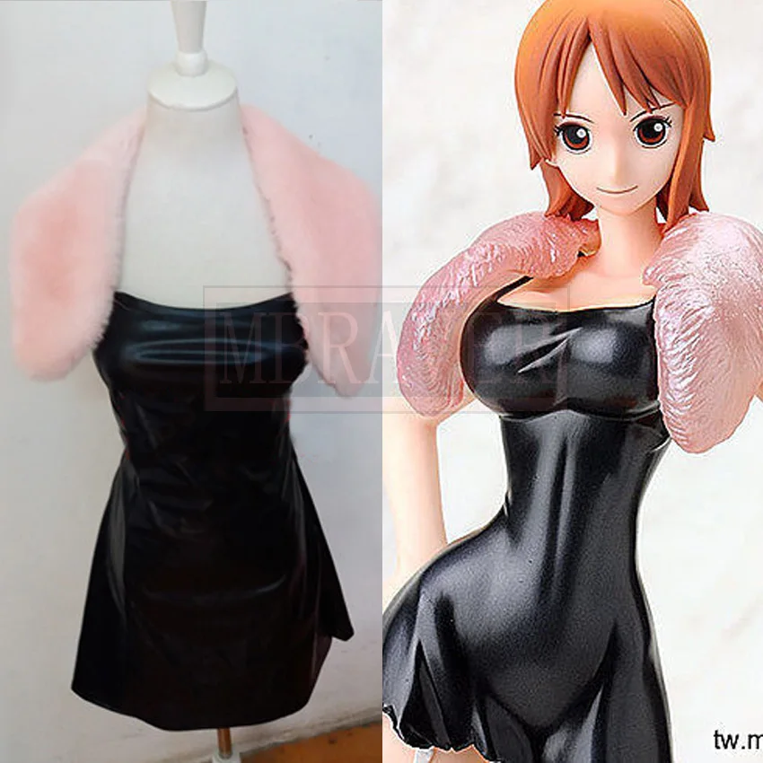 New One Piece Film Strong World Nami Cosplay Costume Anime Girl Dress On