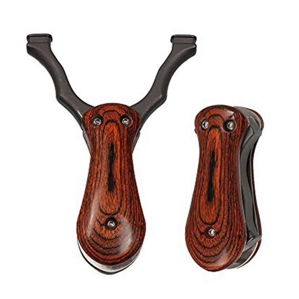 Forfar Foldable Slingshot with Flat Rubber Band for Hunting Resin