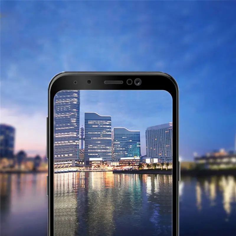 Для Samsung A8 2018 полное покрытие 2.5D 9H закаленное стекло для Galaxy Plus защита экрана