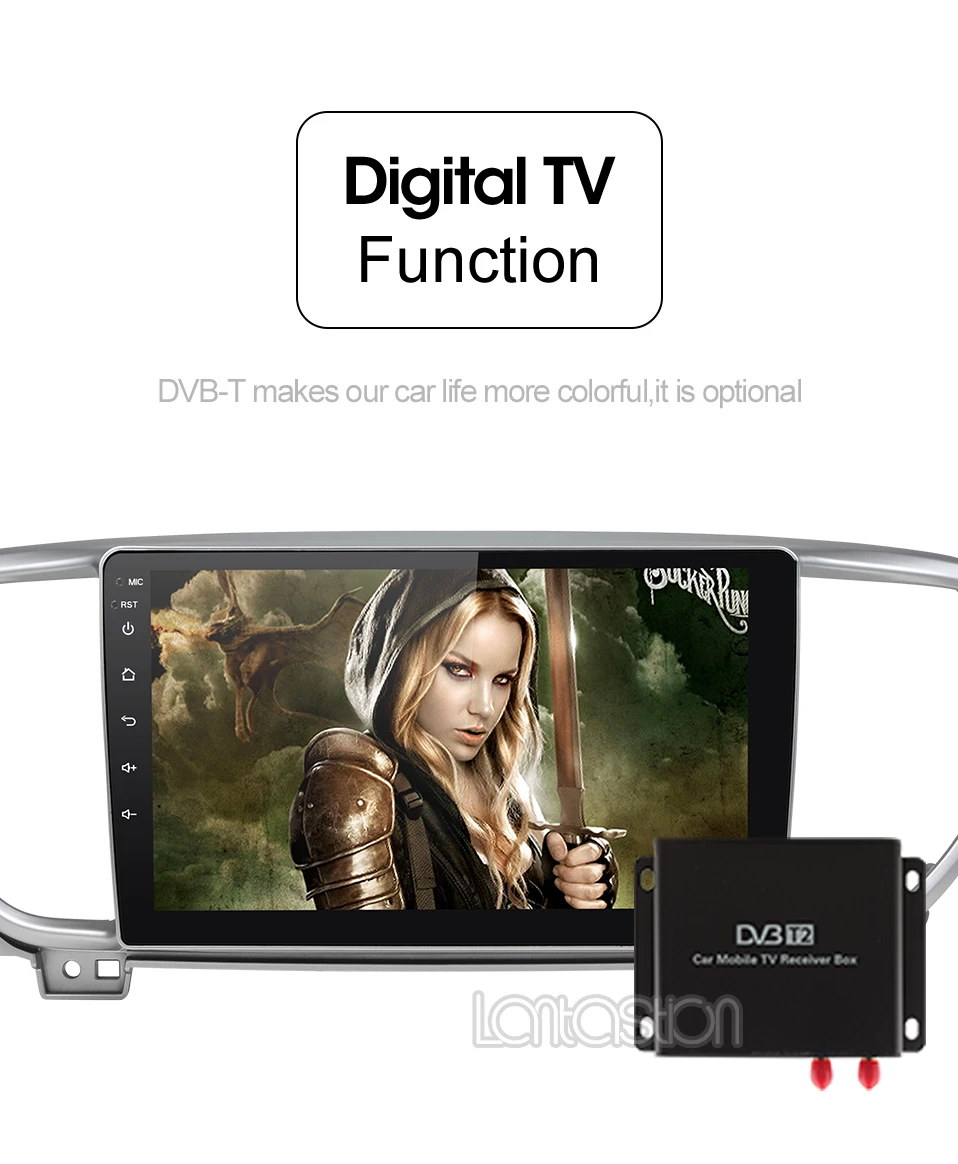 Flash Deal android Octa Core car dvd player for KIA sportage 2018 2019 KX5 gps navigation 1 din car stereo head unit car stereo 11