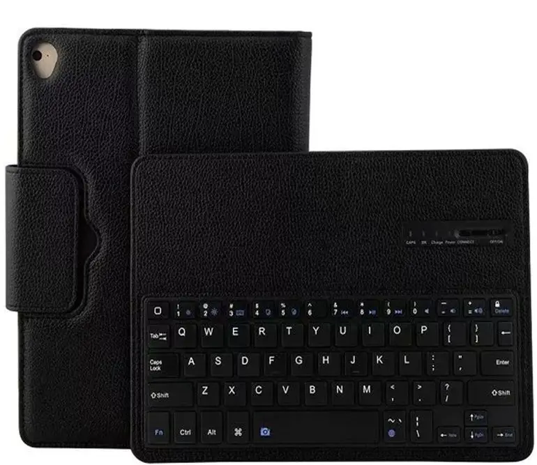 100 шт./лот gligle чехол с клавиатурой Bluetooth для iPad Pro 9 7/iPad Air 3 кожаный | Компьютеры и