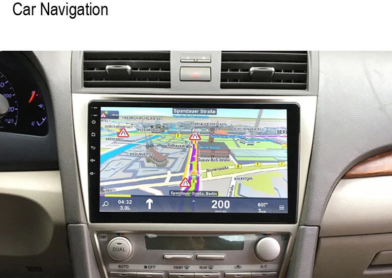 Sale Sbaid 10.1" Android Coche Gps Reproductor Multimedia paraToyota Camry EE. UU. y Medio Oriente versión 2012, 2013, 2014 radio car 5