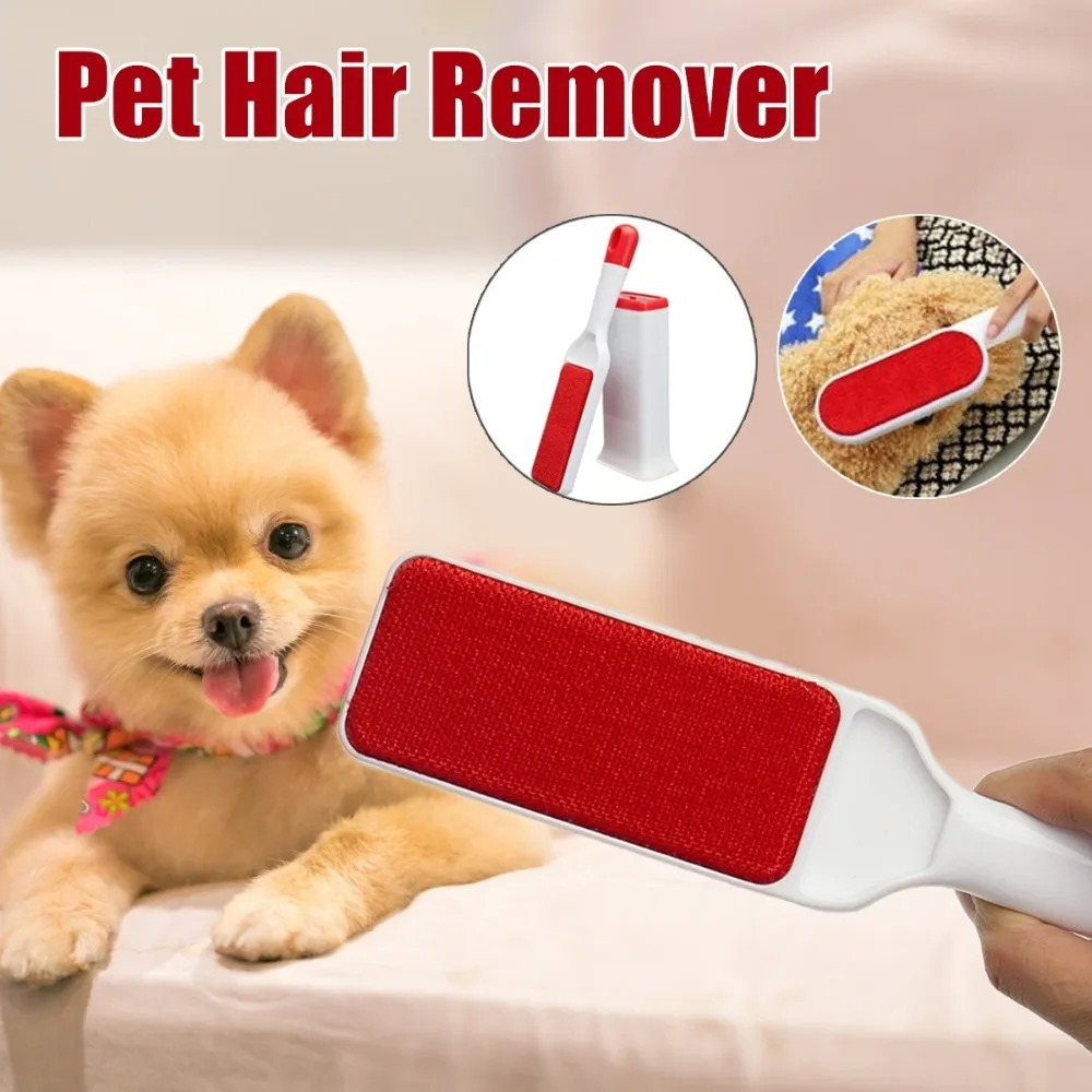 Magic Pet Hair Remover Brush Cleaner Reusable Lint Fur Cloth Fluff