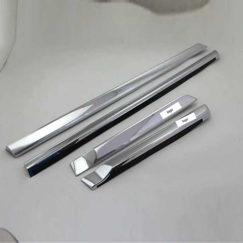 Chrome Side Moulding Cover Trim For Toyota Land Cruiser 2016 2017 New