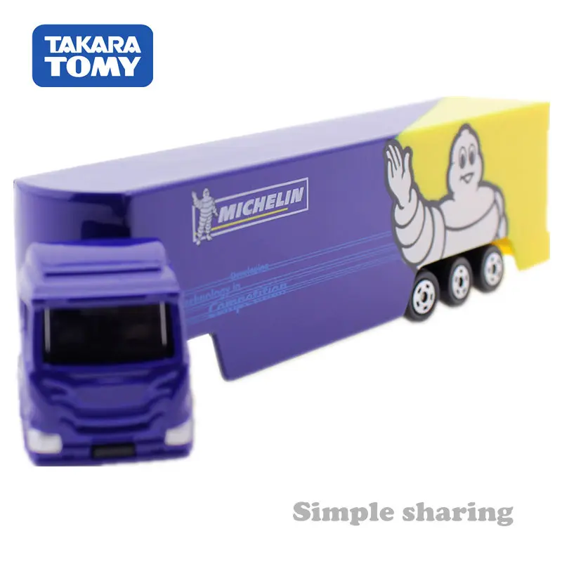 Модель транспортера Takara Tomy Tomica № 135 Michelin литые миниатюрные автомобильные