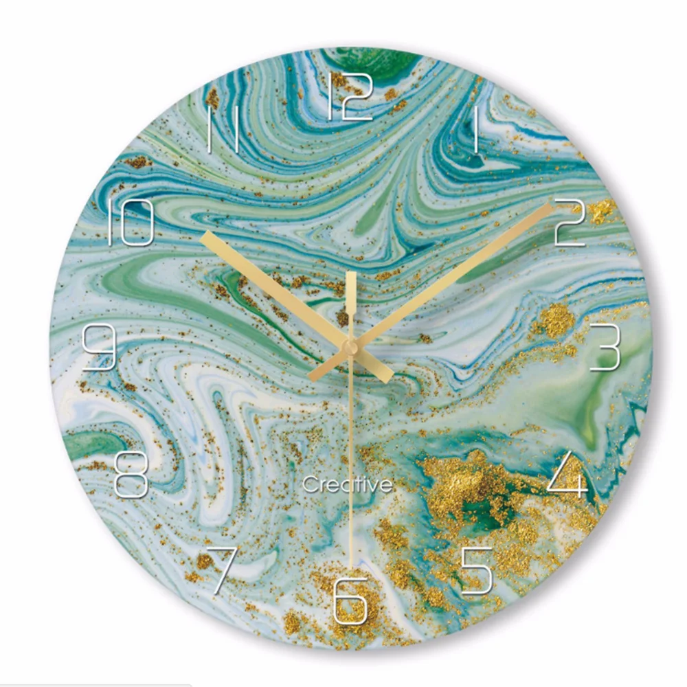 1 Pcs Creative 3D Wall Clock Modern Design Living Room Decoration Mirror Glass Unique Watch Clocks Home Decor Silent | Дом и сад