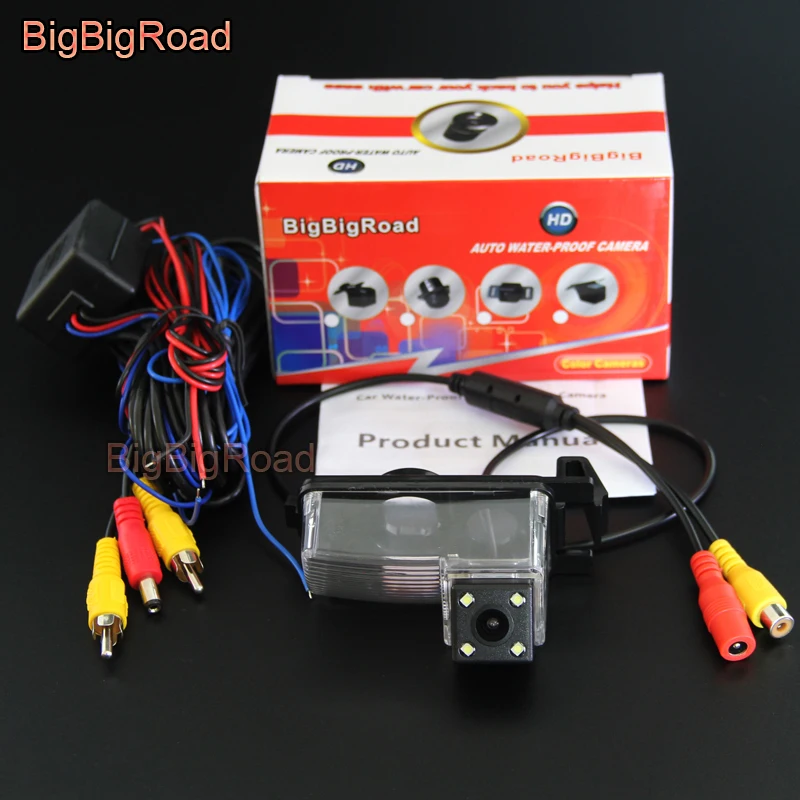 BigBigRoad запасная парковочная камера заднего вида для Nissan Patrol Y61 Y62 4WD/Versa Hatchback/Almera