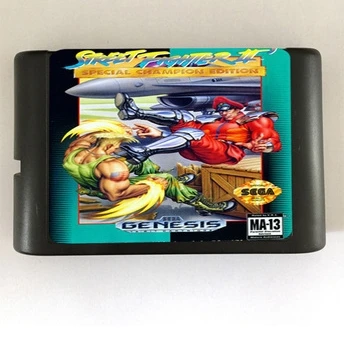 

Street Fighter II Special Champion Edition - 16 bit MD Games Cartridge For MegaDrive Genesis console