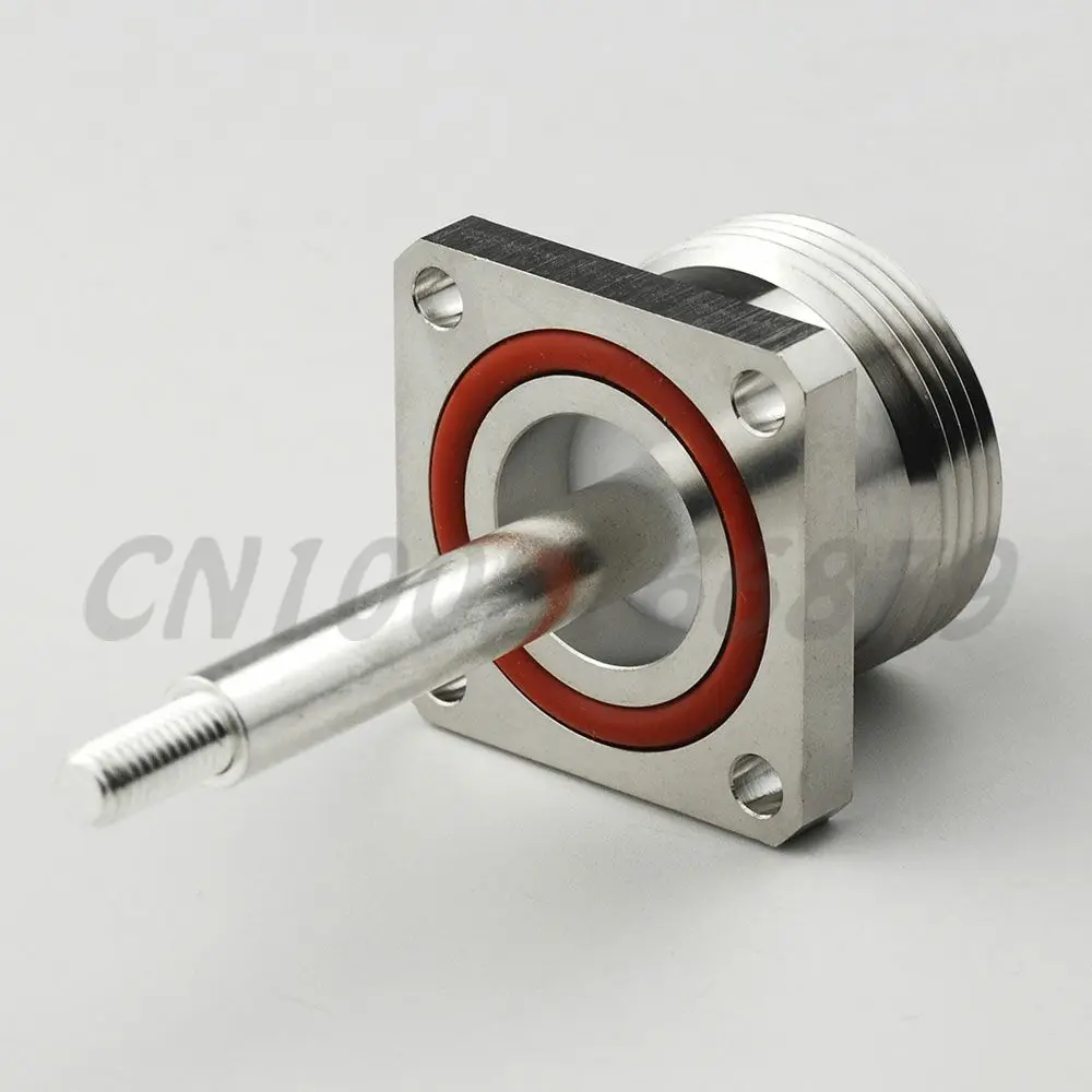 

RF electrical connector 7/16 Din Female panel mount with long extended pin