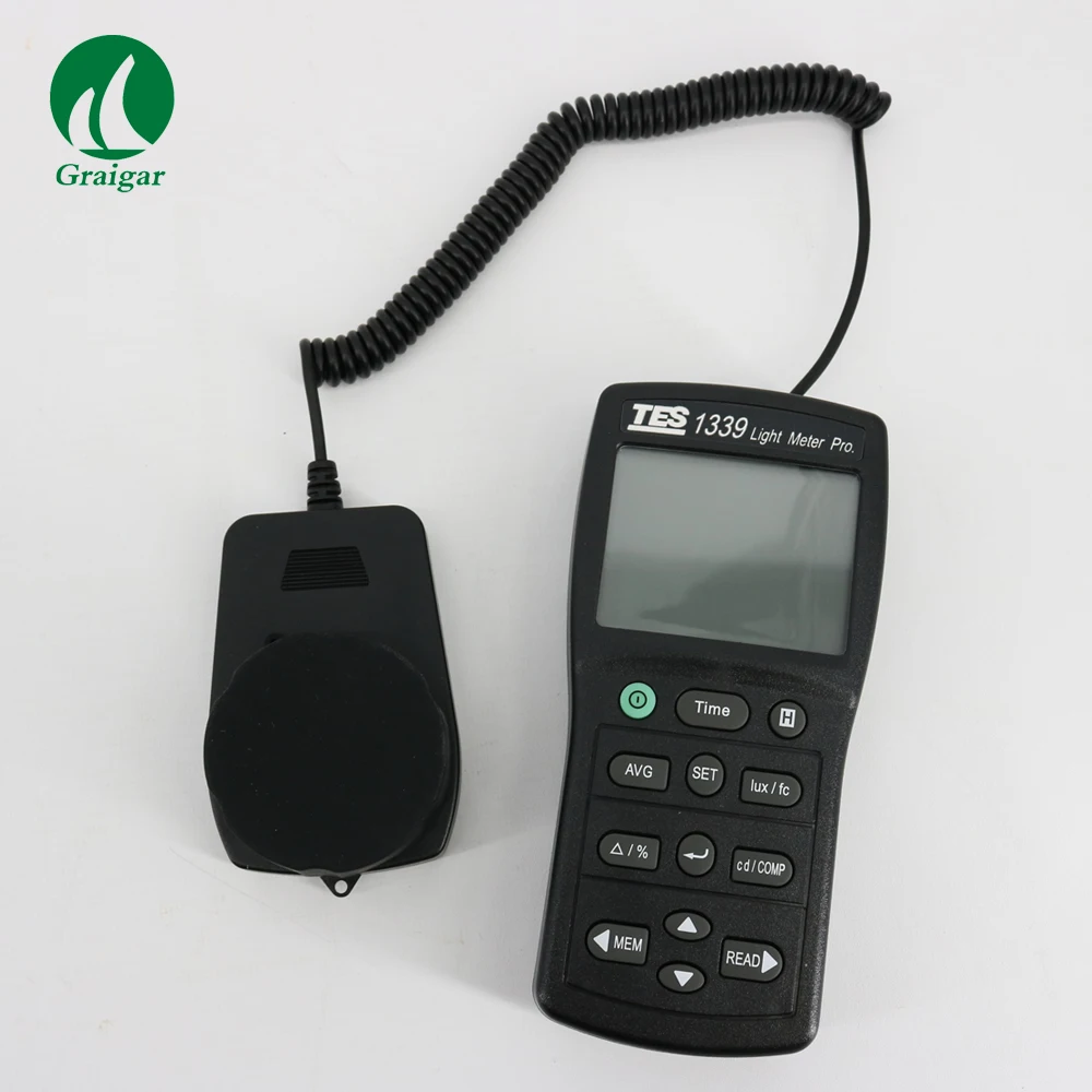 

Digital Light Meter Luminous TES-1339 Dual Display 4-digit LED Reading Integral Illuminance Measurement