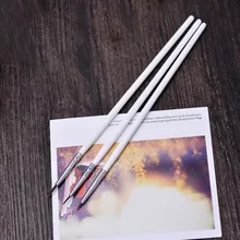 6 шт./компл. круглый наконечник рисунок акварелью кисть студент канцелярские товары для рукоделия тонкой ручной росписью крюк линия пера S01