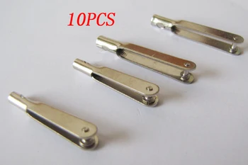 

10PCS/LOT Metal Lever Chuck Pull Rod Buckle Positioning Buckle Pushrod Connectors M2x23mm/M3x25mm for RC Airplane Model