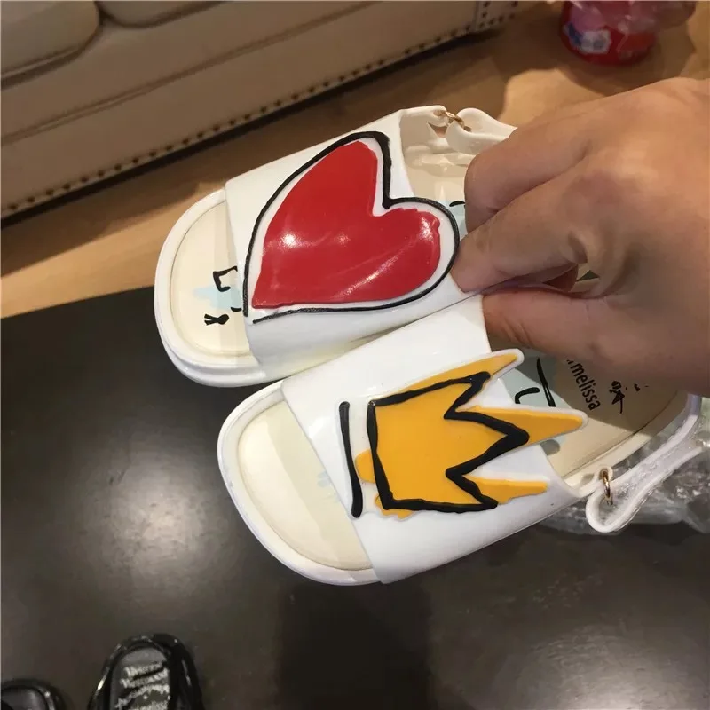 2018 Новый мини melissa сандалии обувь мультфильм детская 3 цвета для мальчиков и