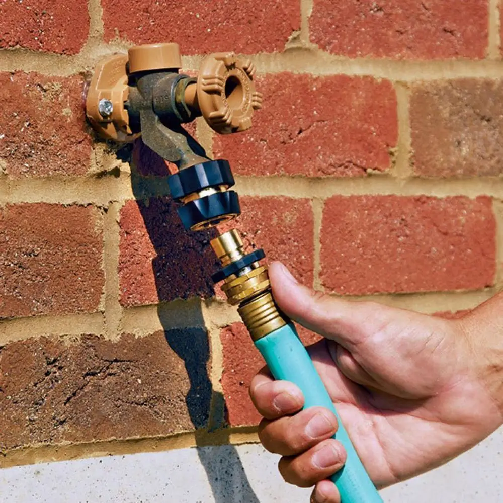 3/4 Water Hose Connectors Brass Hose Garden Hose Tap Connector Faucet