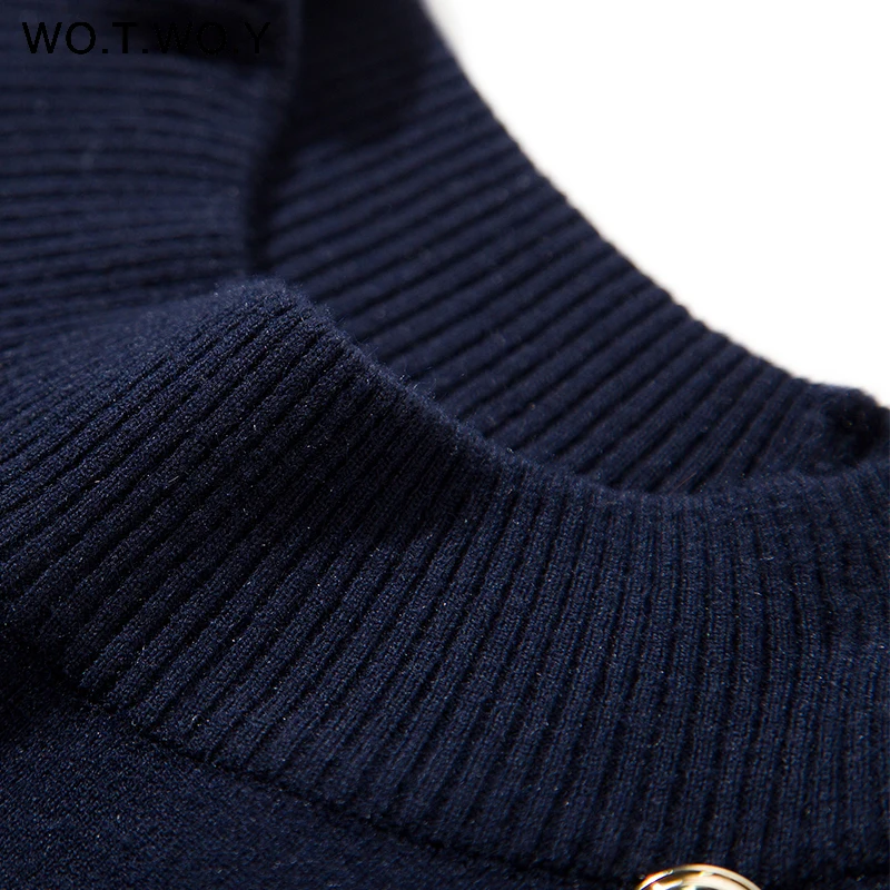WOTWOY 2018 Knitted Cloak Sweater Women Casual Loose Shawl Autumn Winter Streetwear Poncho Women Sweater And Pullovers Plus Size WOTWOY 2018 Knitted Cloak Sweater Women Casual Loose Shawl Autumn Winter Streetwear Poncho Women Sweater And Pullovers Plus Size