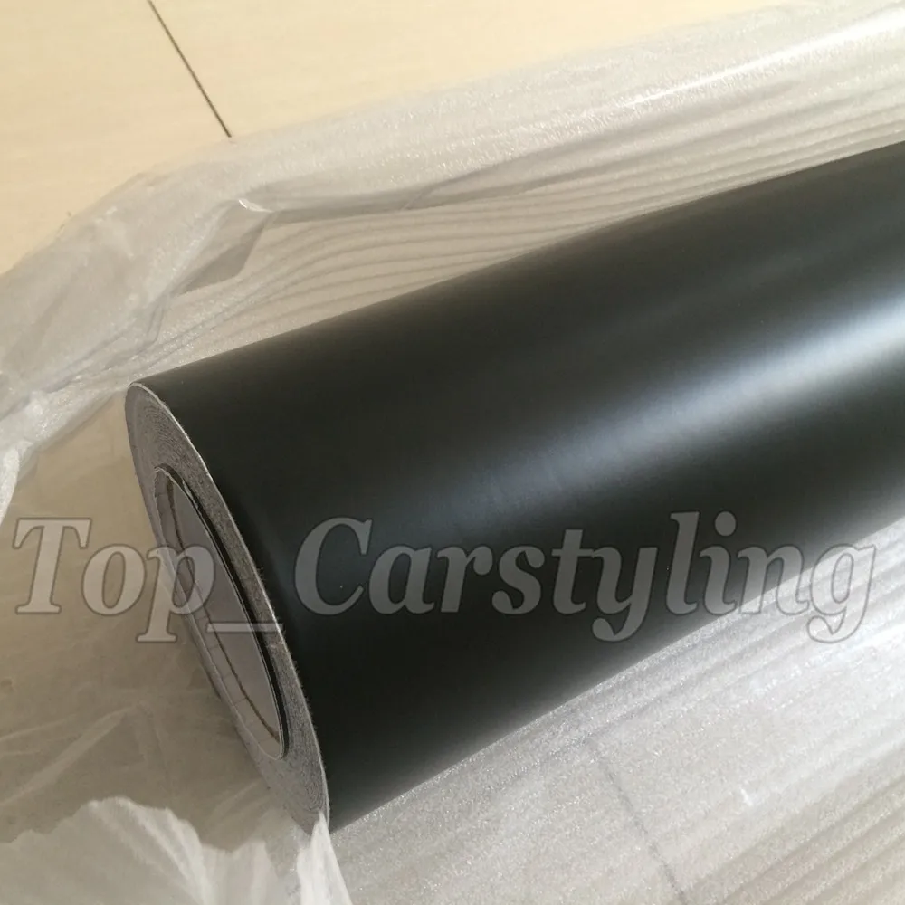 satin Matte black vinyl car wrapping film 3m satin wrapping (3)