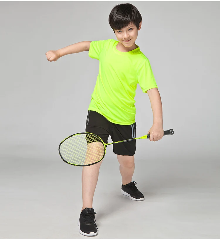 Детские спортивные костюмы для фитнеса спортивная одежда с короткими рукавами для мальчиков тренировочная одежда баскетбольные футбольные майки для футбола