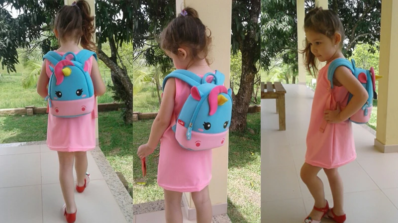 Детский Школьный рюкзак, Детская сумка, мультяшный Радужный Единорог, дизайн для малышей, маленьких девочек, детский сад, детские школьные сумки