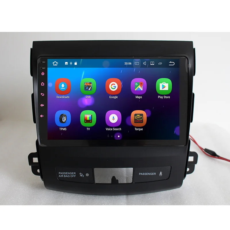 Lenvio 2G RAM Android 7 1 автомобильное радио GPS навигация для Mitsubishi Outlander 2006 2007 2008 2009 2010 2011 2012
