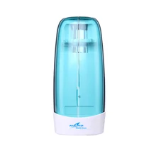 UV toothbrush sterilizer heating function with revolving door Potent Antiseptic UV Light Sanitizer Toothbrush Cleaner STSG