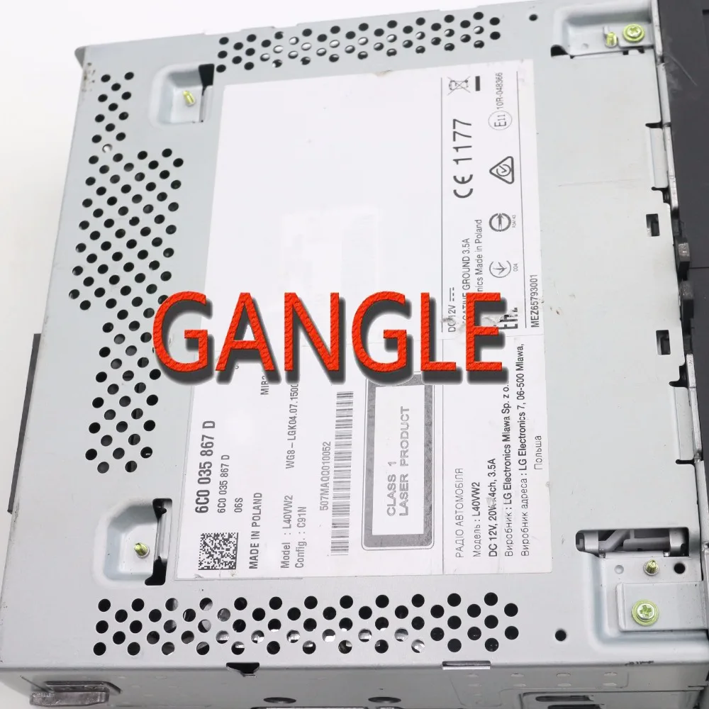 Система 6C0035867D 6C0 035 867 D аудио/Радио CD для Volkswagen Polo 6C|Производительность чипов| |