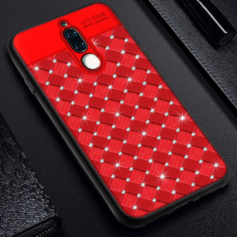 YonLinTan Блестящий Алмазный 3D чехол для Huawei Mate 10 lite 10Lite Nova 2i на роскошный задний