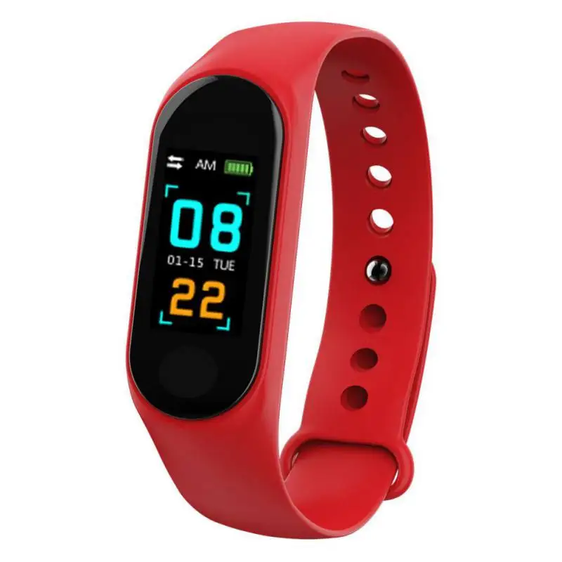

M3 Replaceable Strap Fitness Tracker Smart Wristband Smart Bracelet Heart Rate Monitor Blood Pressure Band For Smart phones