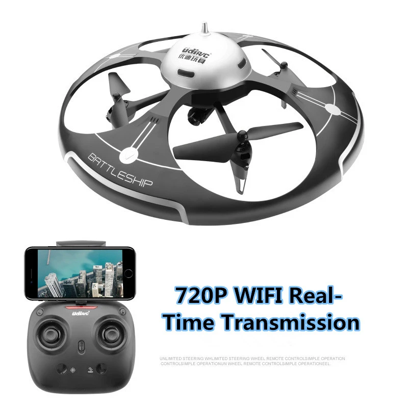 Большой WI-FI FPV-системы НЛО Радиоуправляемый Дрон i550hw 2.4 г 45 см 6 оси высота Удержание FPV-системы RC Quadcopter с 720 P Full HD WI-FI Камера добавить VR стекло