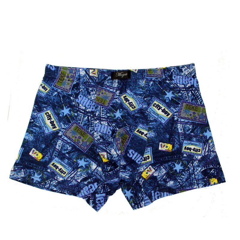 Free Tracking no. cotton underwear men underwear boxers cartoon mens