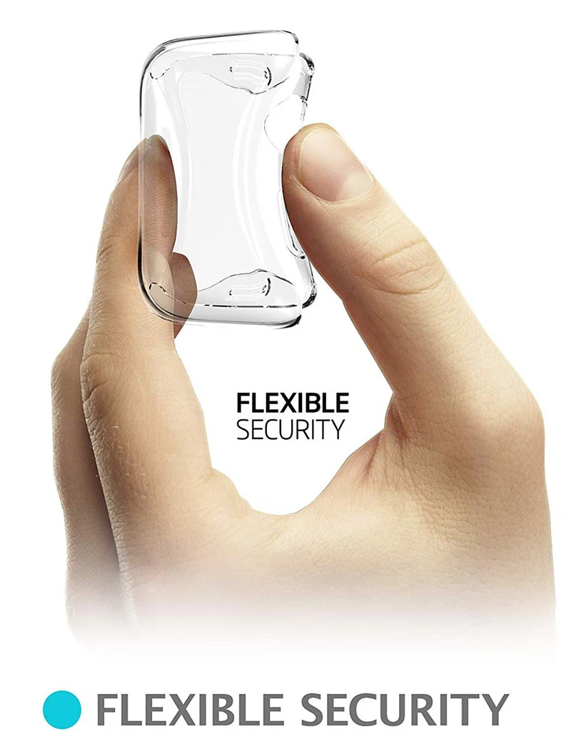 Чехол KLFS для Apple Watch 4 3 2 1 40 44 мм 360 прозрачная защитная пленка из ТПУ полный Iwatch 38 42