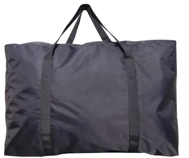 Side zipper water oxford fabric bag large capacity portable travel bag