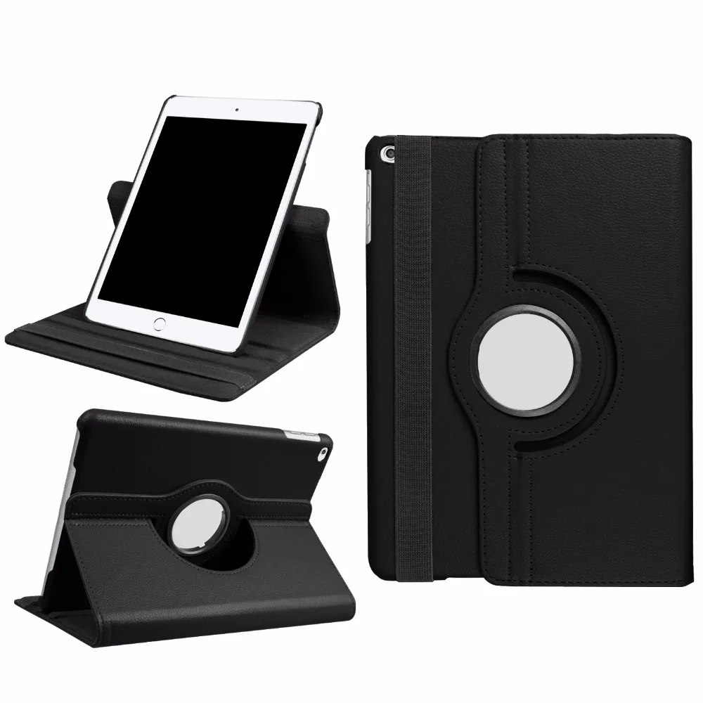 

Case for New iPad 2017 9.7 360 Degree Rotating Stand Smart Cover with Auto Wake / Sleep PU Leather Case for iPad 9.7 inch 2017