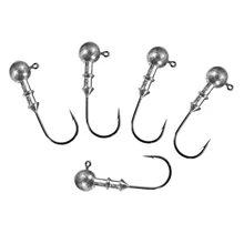 CGDS 5 шт. Крючки Металлические свинцовые Головки Джиг Рыболовные Приманки головки Твердые части 10 г