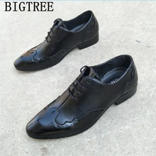 Italienische Brogue Schuhe Männer Elegante Oxford Schuhe Für Männer Kleid Schuhe Leder Büro Mode Männer Schuhe Hochzeit Heren Nette Schoenen