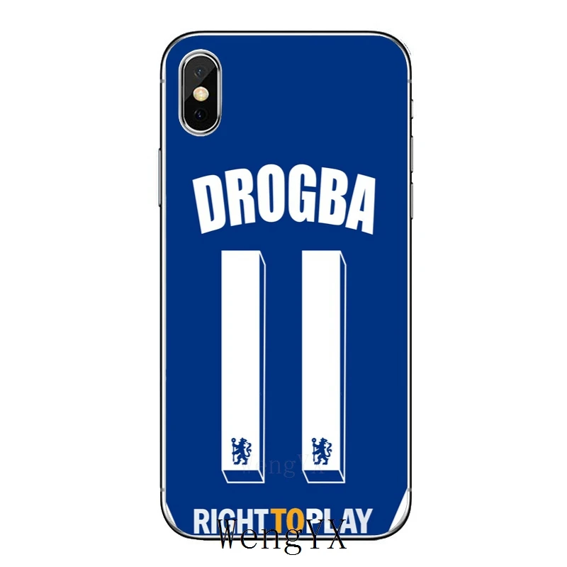 Didier Drogba footballer Тонкий Силиконовый ТПУ мягкий чехол для телефона для Apple iPhone 4 4S 5 5S 5c SE 6 6s 7 8 plus X XR XS Max - Цвет: Didier-Drogba-A-02