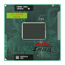 Процессор Intel Core i5-2450M i5 2450M SR0CH 2,5 ГГц двухъядерный четырехпоточный 3M 35W Socket G2 / rPGA988B