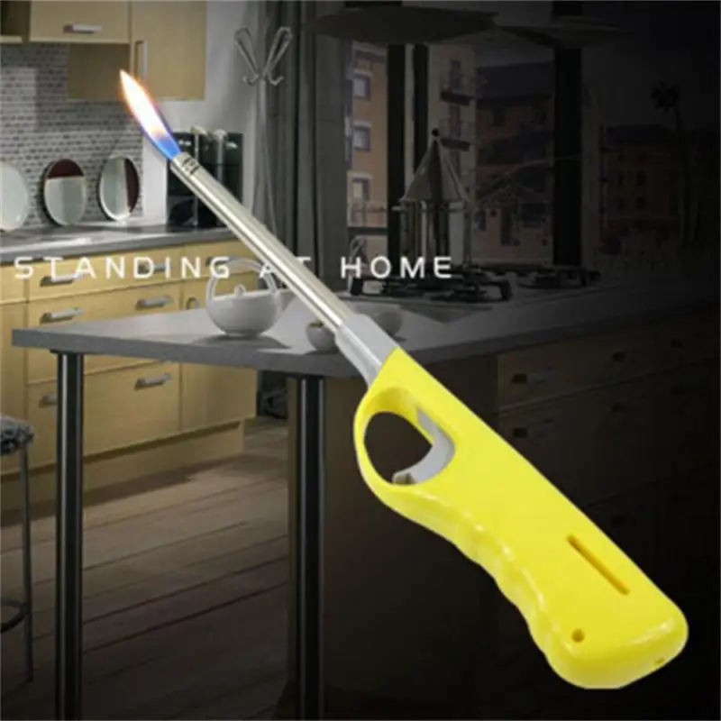 

Lengthen Kitchen Lighter BBQ lighters For Gas Stoves Large Stoves Windproof Lighter BBQ Tools Outdoor